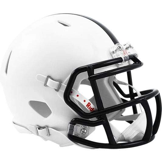 Penn State Nittany Lions NCAA Speed Mini Helmet by Riddell, half-scale collectible ideal for autographs.