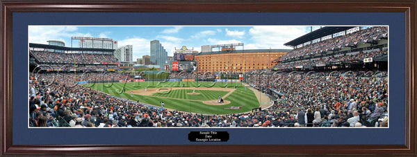 Baltimore Orioles "Opening Day"  April 9, 2010 - Camden Yards Panoramic Photo by Everlasting Images