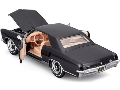 1965 Buick Riviera Gran Sport Black Metallic "Special Edition" Series 1/26 Diecast Model Car by Maisto