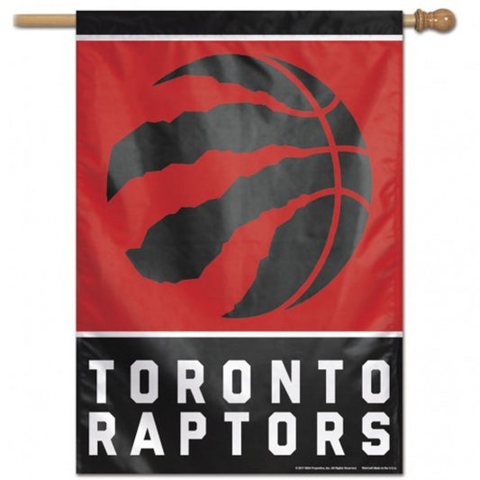 Toronto Raptors 28" x 40" Vertical House Flag/Banner by Wincraft