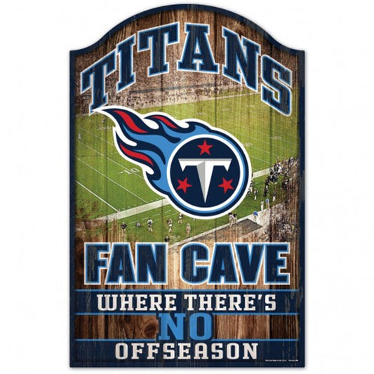 Tennessee Titans 11" x 17" Fan Cave Wood Sign by Wincraft