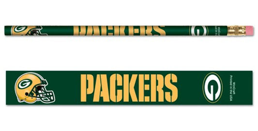 Green Bay Packers 2 Pack of Pencils - 6 per pack by Wincraft