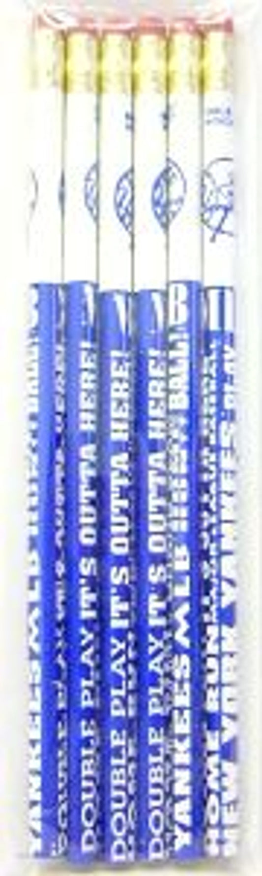 New York Yankees 2 pack of Pencils - 6 per pack by Wincraft