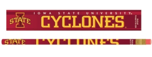 Iowa State Cyclones 2 Packs of Pencils - 6 per pack by Wincraft