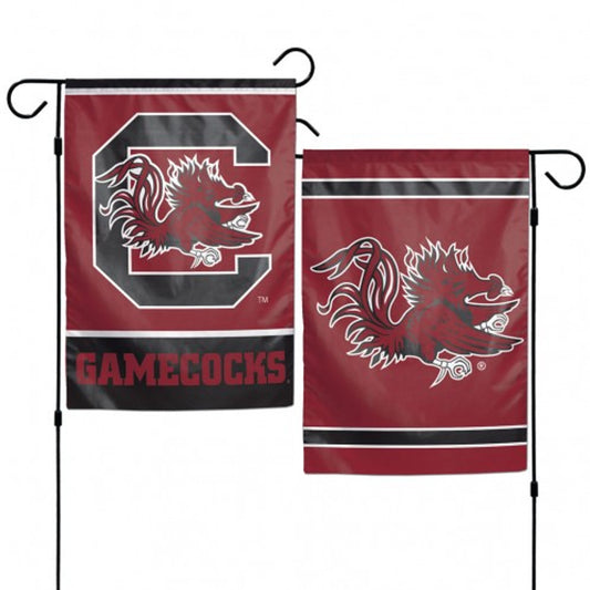 South Carolina Gamecocks 12" x 18" Garden Flag  2 Sided by Wincraft