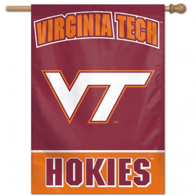 Virginia Tech Hokies 28" x 40" Vertical House Flag/Banner by Wincraft