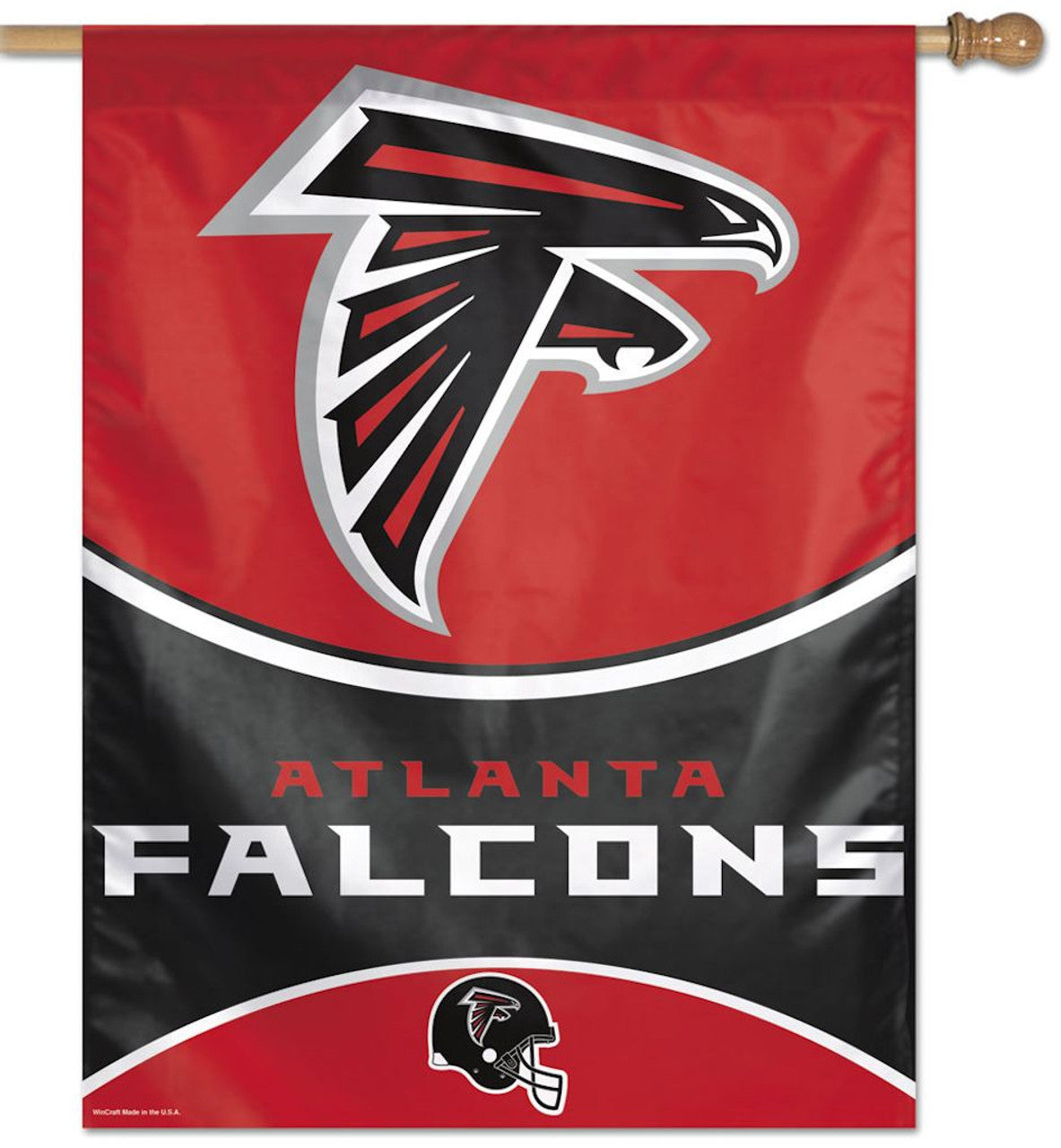 Atlanta Falcons 27" x 37" Vertical House Flag/Banner by Wincraft