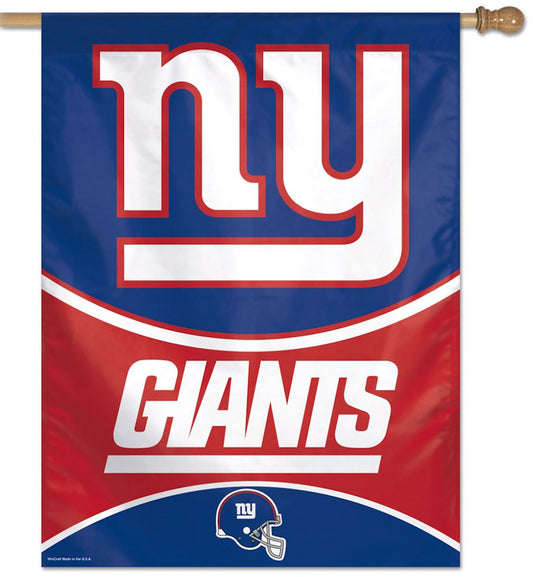 New York Giants 27" x 37" Vertical House Flag/Banner by Wincraft