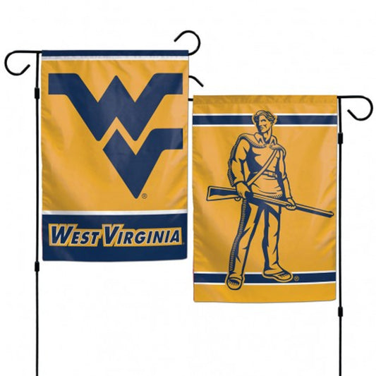 West Virginia Mountaineers 12" x 18" Garden Flag 2 Sided by Wincraft