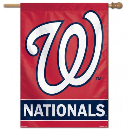 Washington Nationals 28" x 40" Vertical House Flag/Banner by Wincraft