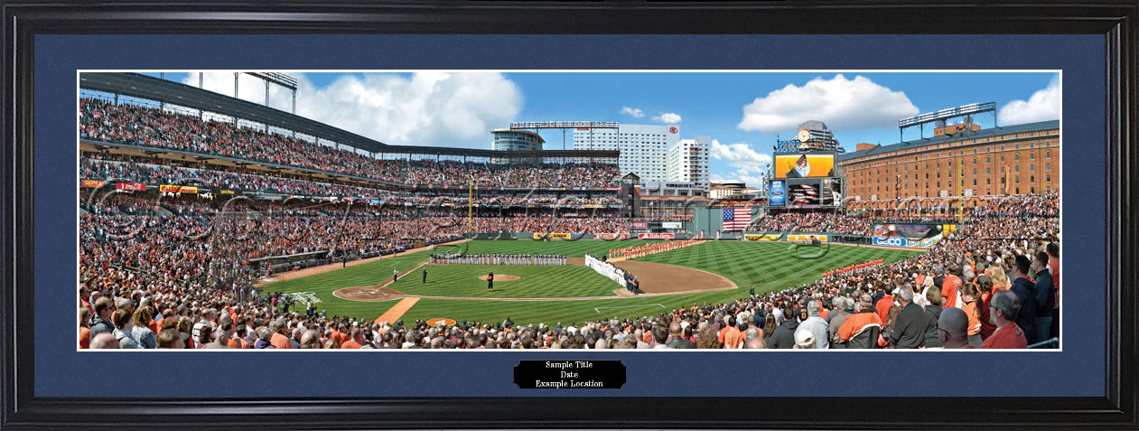 Baltimore Orioles "Opening Day" April 5, 2013 - Camden Yards Panoramic Photo by Everlasting Images