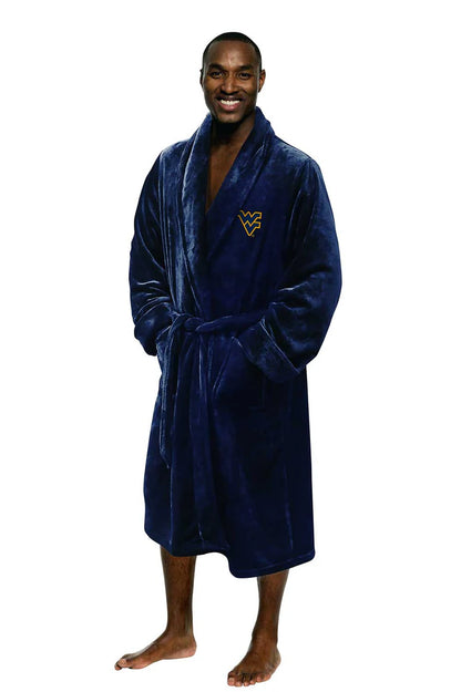 West Virginia Mountaineers Embroidered Mens L/XL Bathrobe