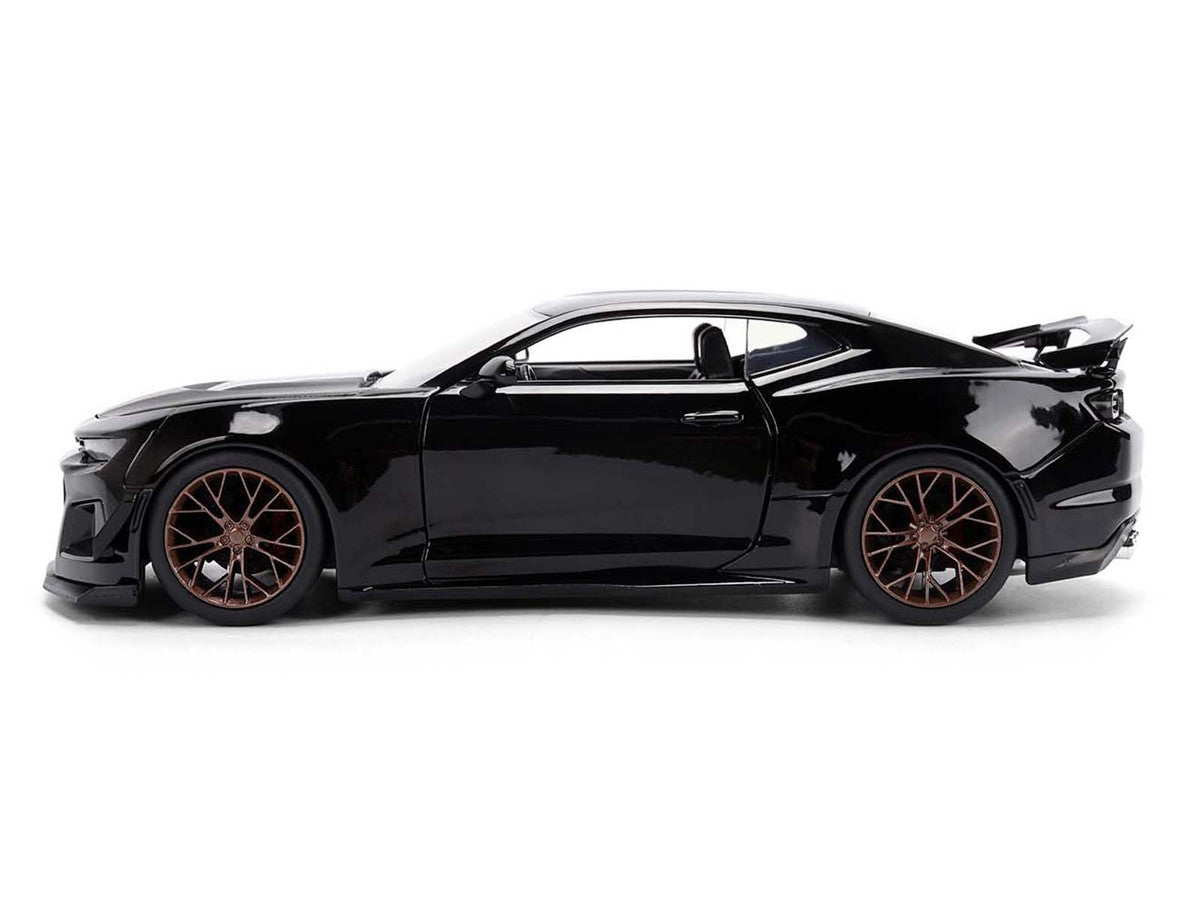 2024 Chevrolet Camaro ZL1 1LE Black "Fast X" (2023) Movie "Fast & Furious" Series 1/24 Diecast Model Car by Jada