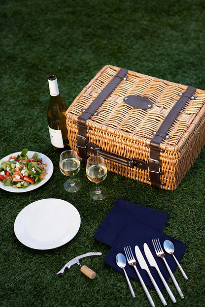 Georgia Tech Yellow Jackets - Champion Picnic Basket by Picnic Time