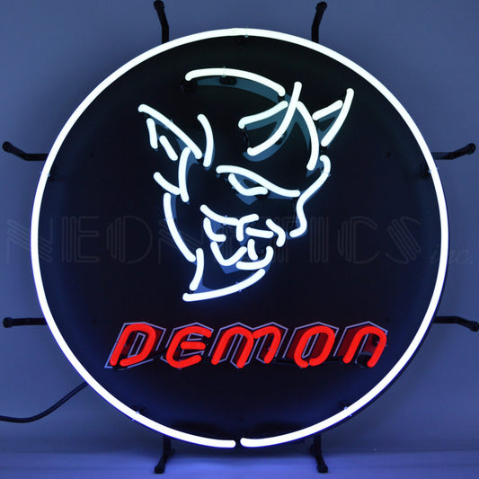 Dodge Demon 24" x 24" Neon Sign by Neonetics