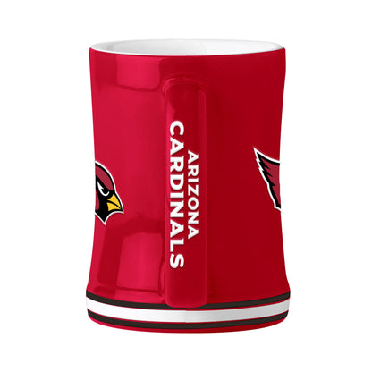 Arizona Cardinals 14oz Relief Coffee Mug  by Logo Brands