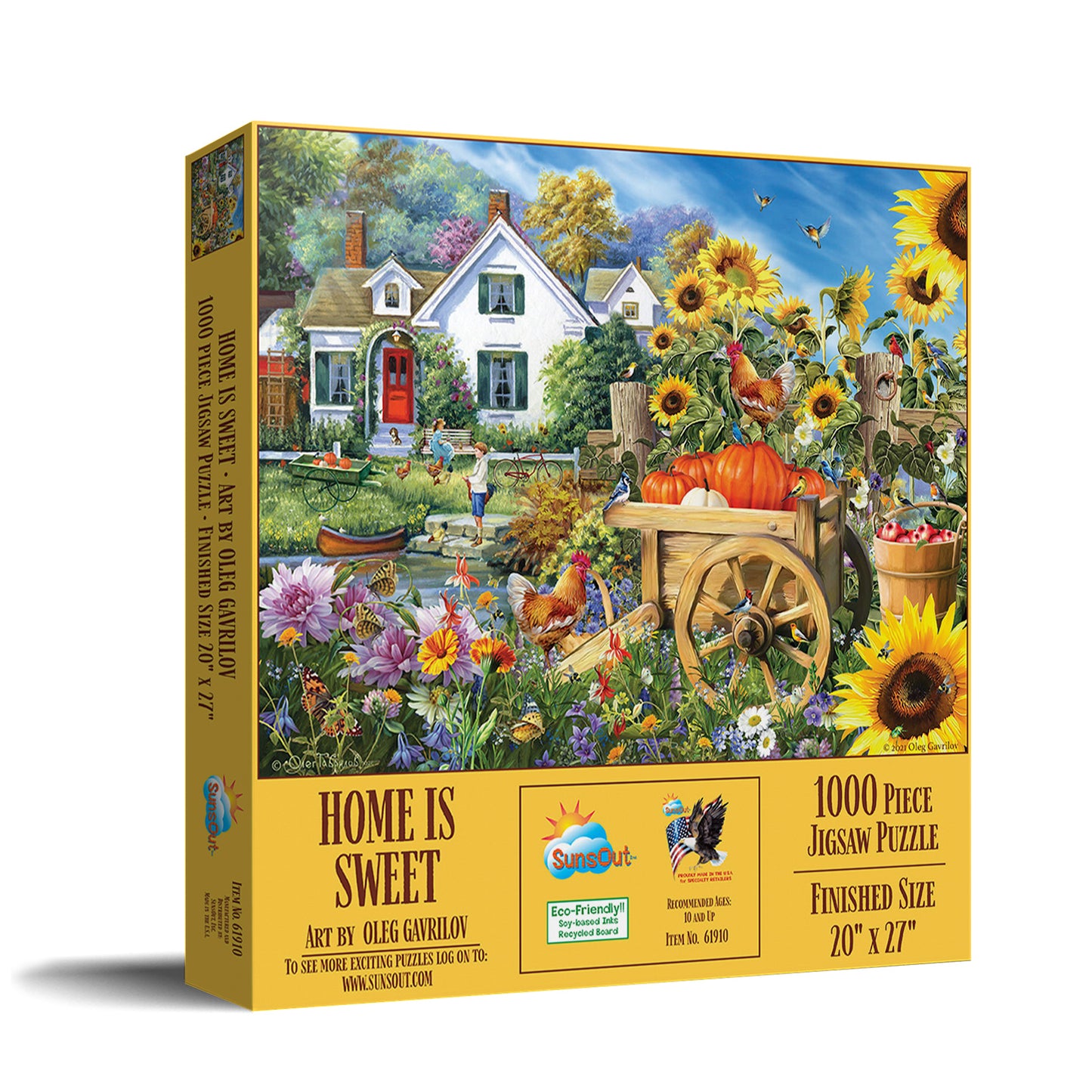 Home is Sweet 1000 Pieces Jigsaw Puzzle by Sunsout
