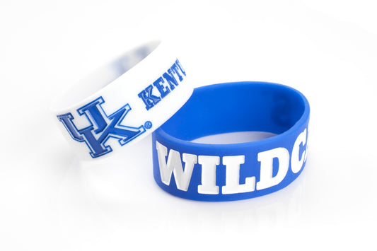Kentucky Wildcats Pack of 2 Silicone Bracelet by Aminco