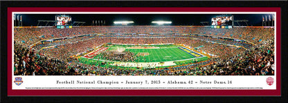 2013 BCS Football Championship Panoramic - Alabama Crimson Tide by Blakeway Panoramas