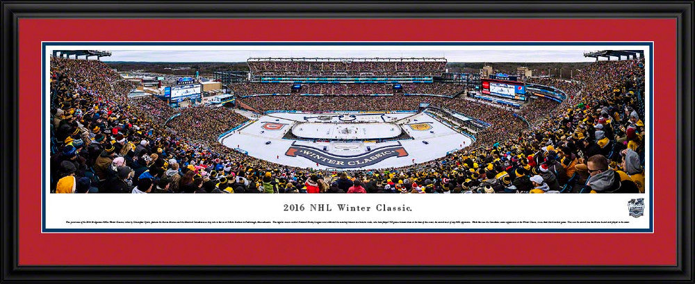 2016 Winter Classic Panoramic Picture - Boston Bruins vs. Montreal Canadiens by Blakeway Panoramas