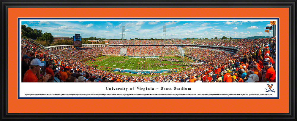 Virginia Cavaliers Football - Scott Stadium Panorama Picture by Blakeway Panoramas