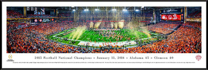 2016 CFP Panoramic Picture - College Football Playoff Championship - Alabama Crimson Tide by Blakeway Panoramas