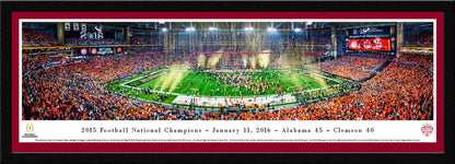 2016 CFP Panoramic Picture - College Football Playoff Championship - Alabama Crimson Tide by Blakeway Panoramas