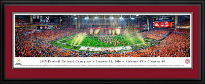 2016 CFP Panoramic Picture - College Football Playoff Championship - Alabama Crimson Tide by Blakeway Panoramas