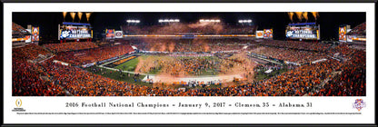 2017 CFP Panoramic Picture - Clemson Tigers College Football Playoff Championship by Blakeway Panoramas