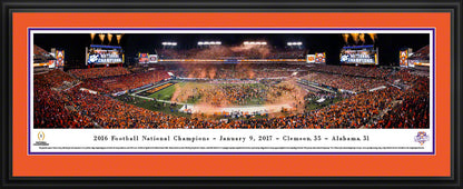 2017 CFP Panoramic Picture - Clemson Tigers College Football Playoff Championship by Blakeway Panoramas