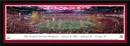 2018 College Football Playoff National Championship Panoramic Picture - Alabama Crimson Tide by Blakeway PanoramasTide