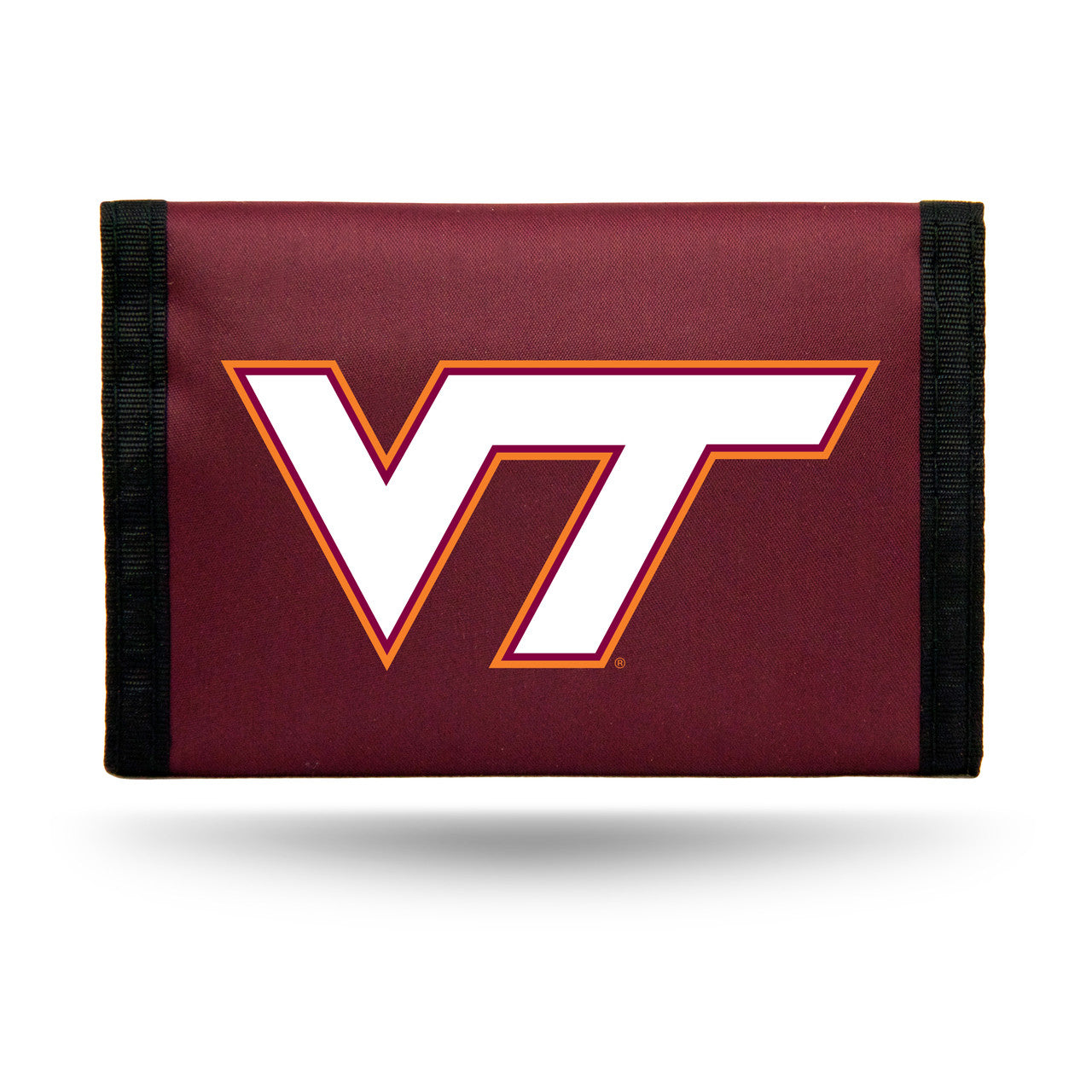 Virginia Tech Hokies Trifold Nylon Wallet by Rico Industries