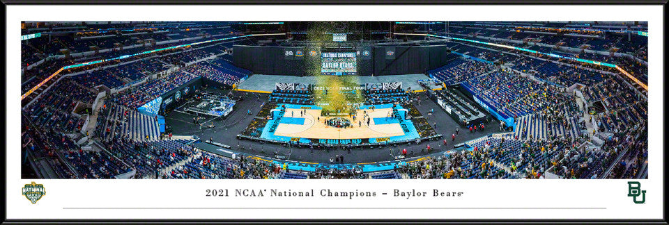 2021 NCAA Men's Basketball National Champions Panoramic Picture - Baylor Bears by Blakeway Panoramas