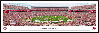 Alabama Crimson Tide Football Panoramic Picture - Bryant-Denny Stadium Wall Decor by Blakeway Panoramas