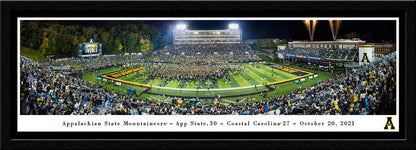 Appalachian State Mountaineers Football Panoramic Picture - Kidd Brewer Stadium by Blakeway Panoramas