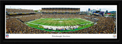 Pittsburgh Steelers 50 Yd Line Panoramic Fan Cave Decor - Acrisure Stadium Panorama by Blakeway Panoramas