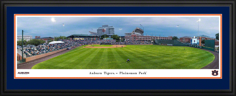 Auburn Tigers Baseball Panoramic Picture - Plainsman Park Fan Cave Decor by Blakeway Panoramas