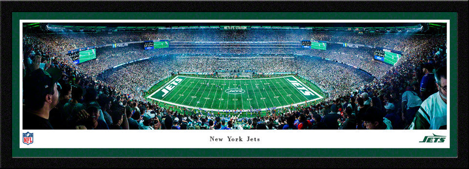 New York Jets Night Game at MetLife Stadium Panoramic Picture by Blakeway Panoramas
