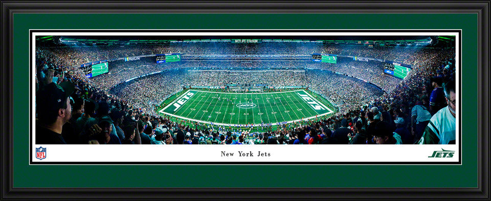New York Jets Night Game at MetLife Stadium Panoramic Picture by Blakeway Panoramas