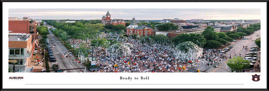 Auburn Tigers Oaks Panoramic Picture - Ready to Roll by Blakeway Panoramas