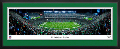 Philadelphia Eagles Throwback Game Panoramic Picture - NFL Lincoln Financial Field Fan Cave Decor