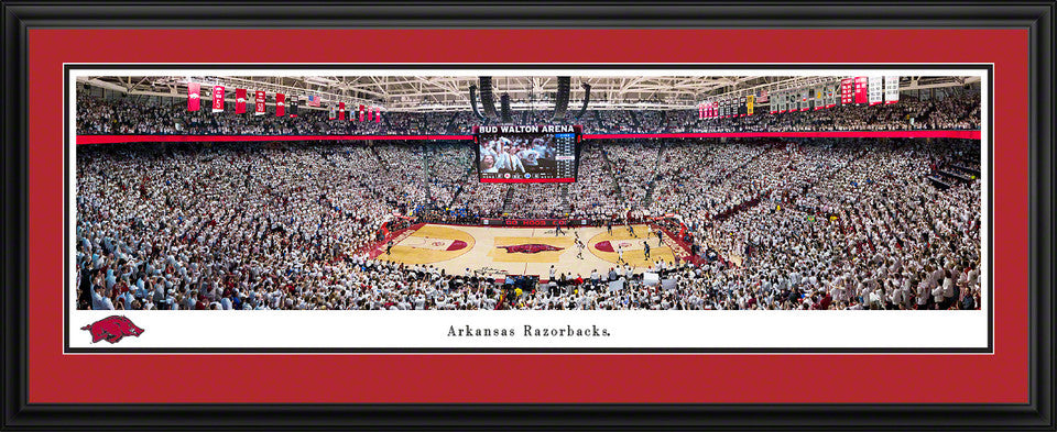 Arkansas Razorbacks Basketball Panorama - Bud Walton Arena by Blakeway Panoramas