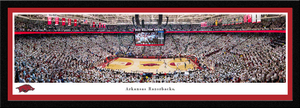 Arkansas Razorbacks Basketball Panorama - Bud Walton Arena by Blakeway Panoramas