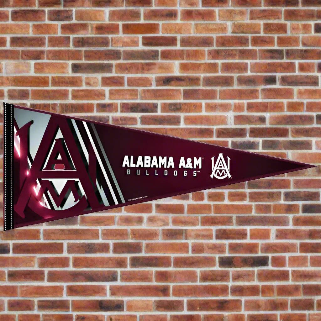 Alabama A&M Bulldogs 12" x 30" Soft Felt Pennant by Rico