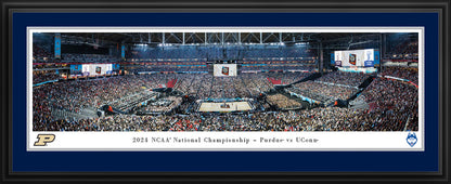 2024 NCAA Basketball National Championship Game - UConn Huskies vs. Purdue Boilermakers by Blakeway Panoramas