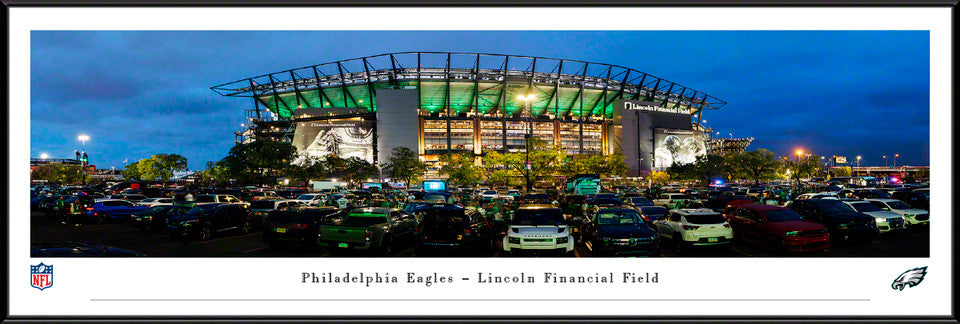 Lincoln Financial Field Panoramic Picture - Philadelphia Eagles NFL Fan Cave Decor by Blakeway Panoramas