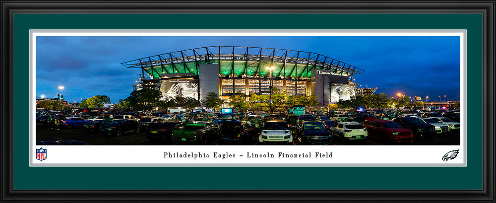 Lincoln Financial Field Panoramic Picture - Philadelphia Eagles NFL Fan Cave Decor by Blakeway Panoramas