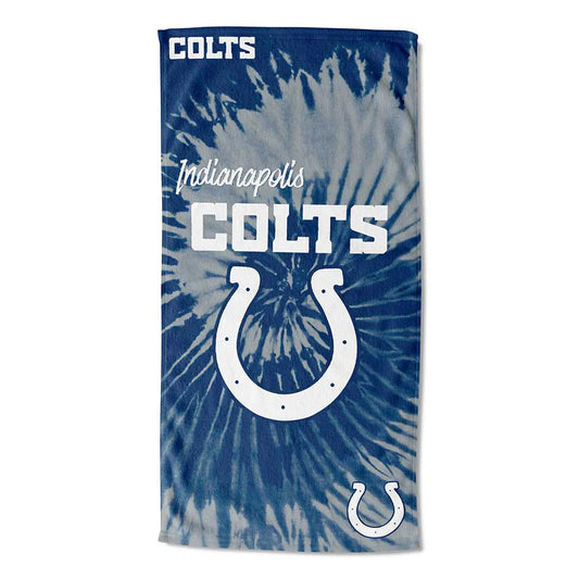 Indianapolis Colts 30" x 60" Psychedelic Beach Towel by The Northwest