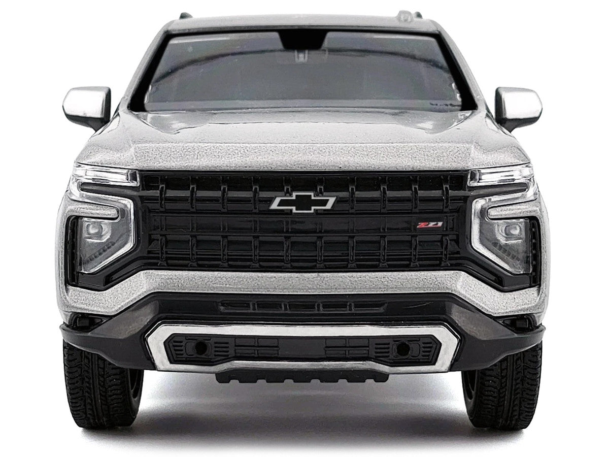 2025 Chevrolet Tahoe Z71 Gray Metallic "Timeless Legends" Series 1/24 Diecast Model Car by Motormax