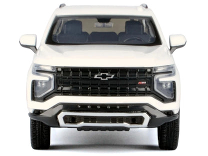 2025 Chevrolet Tahoe Z71 White "Timeless Legends" Series 1/24 Diecast Model Car by Motormax